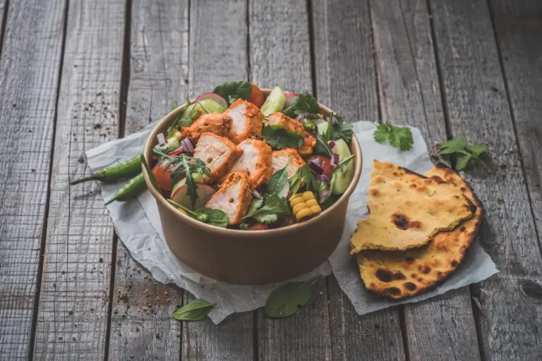 Chicken Tikka salad